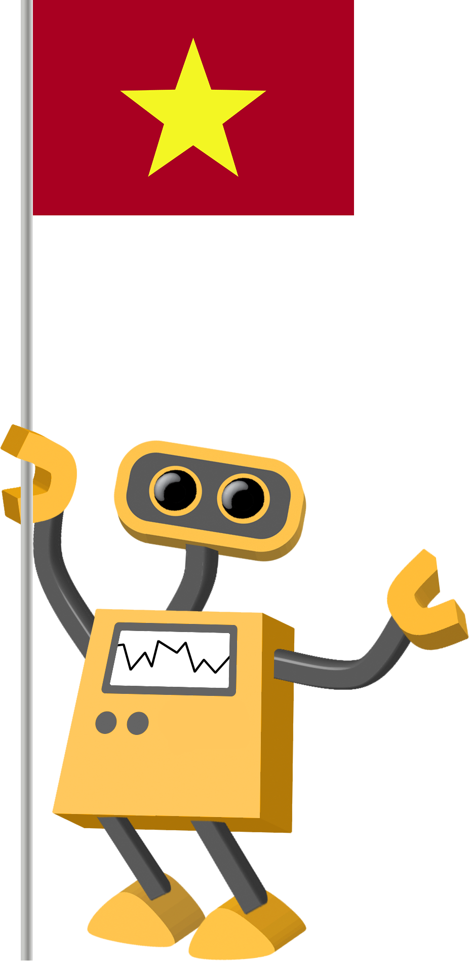 All Robots In The Collection Have Transparent Backgrounds (926x1896), Png Download