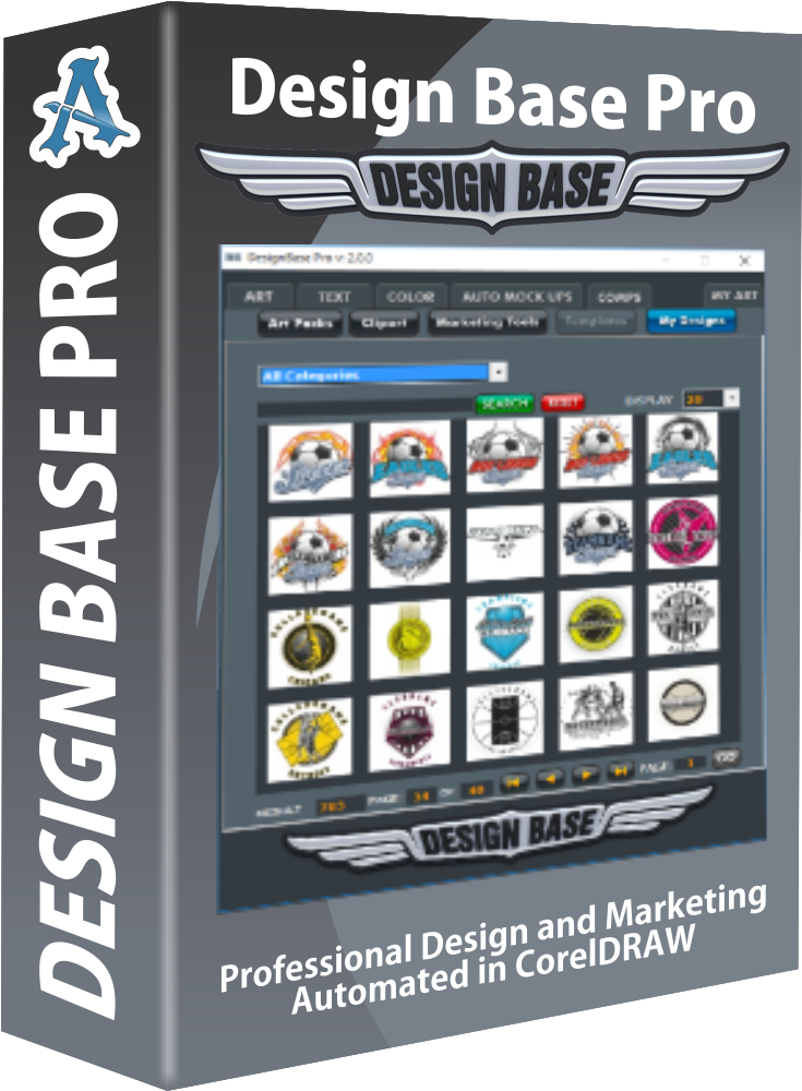 Design Base Pro - Plugins For Corel Draw (1000x1000), Png Download