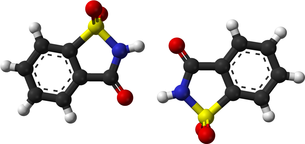 Saccharin Dimer From Xtal 3d Balls - Science Of Cholesterol: Volume (1100x572), Png Download
