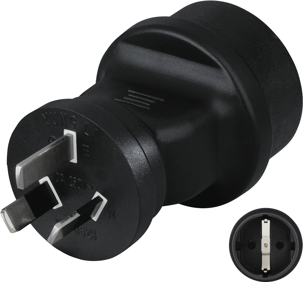 Travel Adapter Plug, China/australia - Reisestecker Australien (1100x1100), Png Download