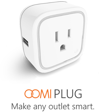 Oomi Z-wave Smart Plug With Energy Metering - Oomi Plug - Z-wave Smart Plug (500x500), Png Download