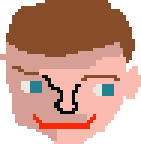 Creepy Selfie - Illustration (590x540), Png Download