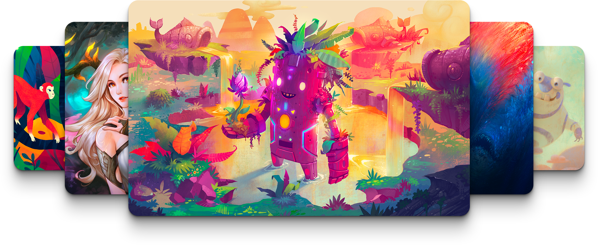 Visit Community - Visual Arts (2732x1100), Png Download