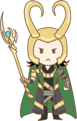 Loki Chibi By Abracadabagail On Deviantart - Loki Clipart (328x513), Png Download