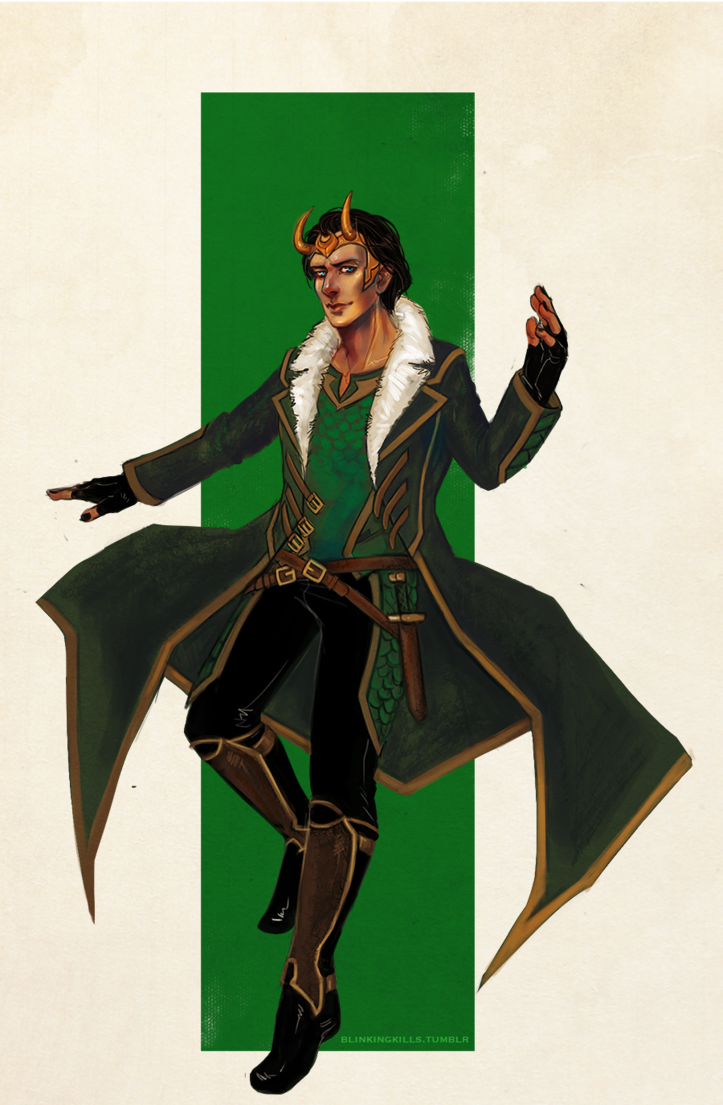 Young Avengers Loki By Moonlight Mage Shiro Fan Art - Young Avengers Loki Art (723x1105), Png Download