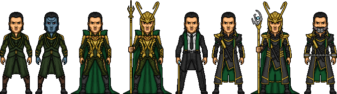 Loki Zps1fffa713 - Micro Heroes Loki (678x190), Png Download
