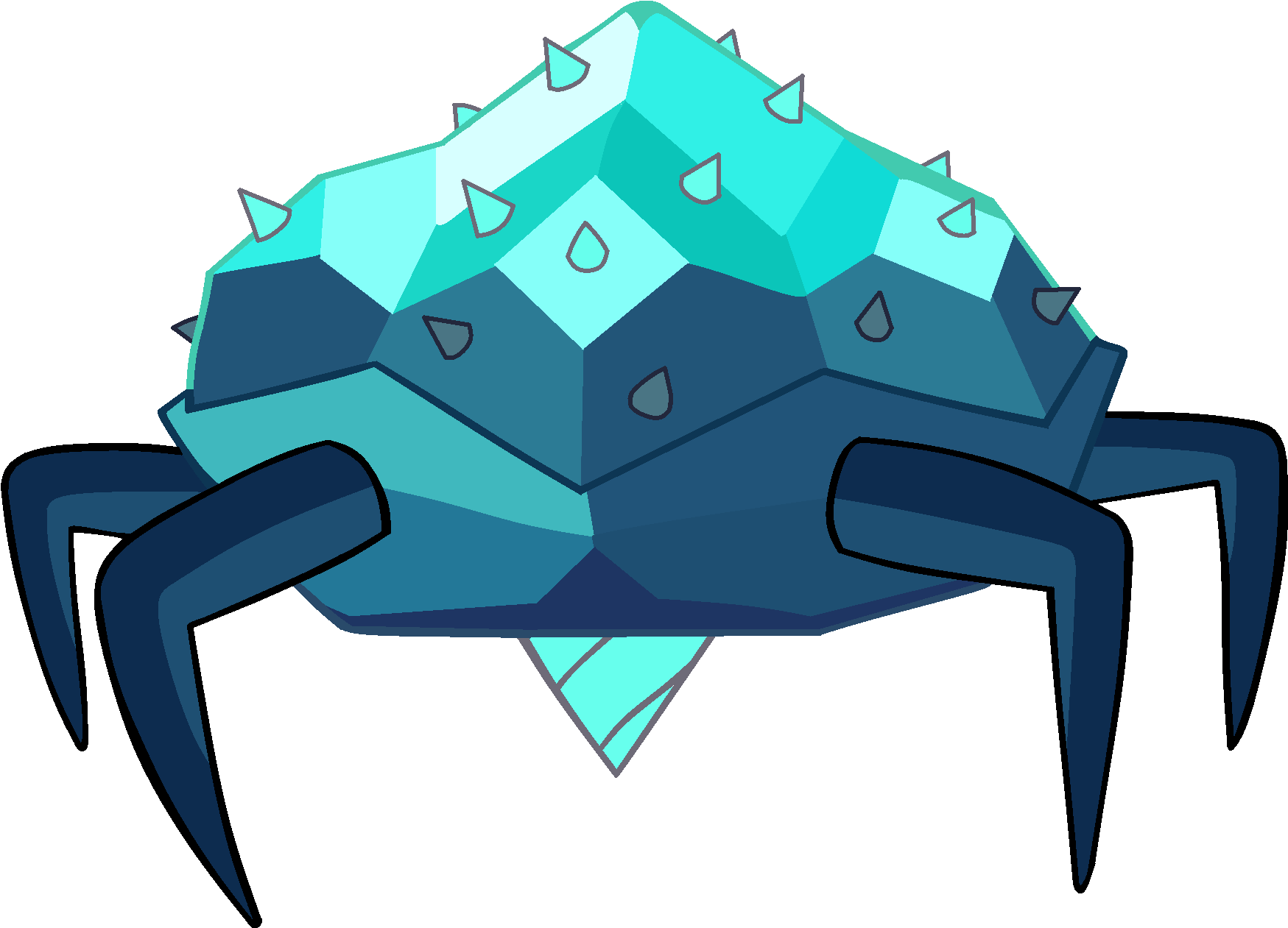 Cave Criature Png - Gemas Corruptas De Steven Universe (1837x1294), Png Download