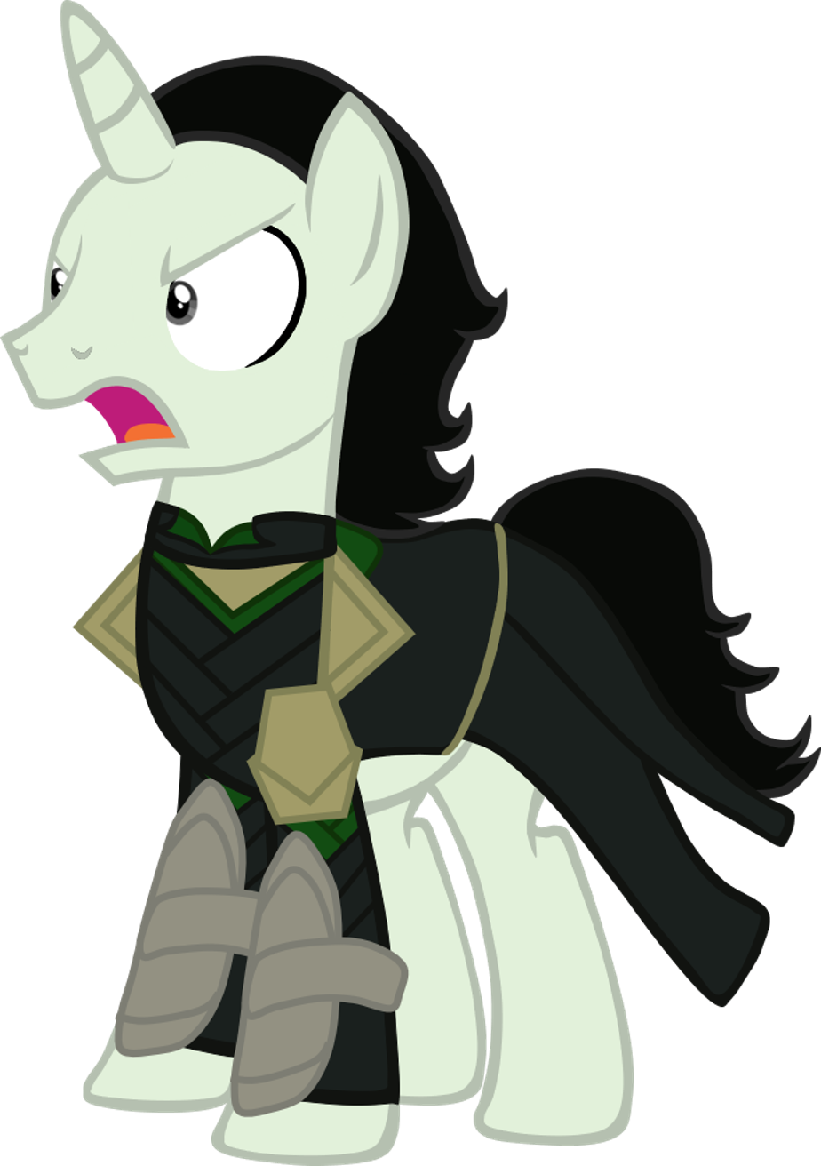 Theeditormlp, Clothes, Loki, Male, Ponified, Pony, - Loki Pony (924x1312), Png Download