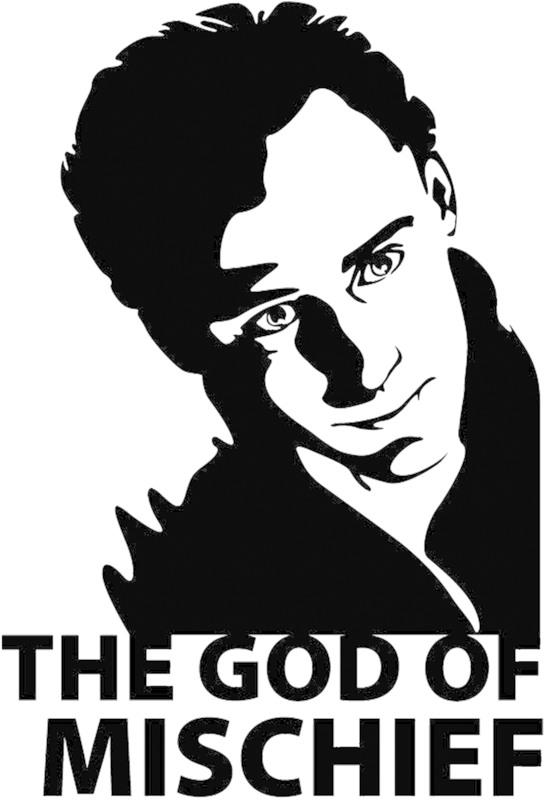 Loki The God Of By Mad Sam - God Of Mischief Logo (600x800), Png Download