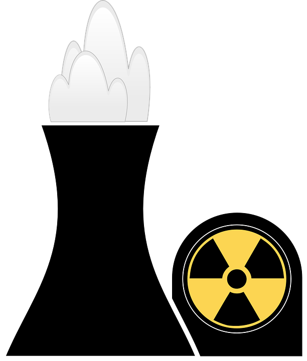 Atomic Power Plant Nuclear - Nuclear Powerplant No Background (612x720), Png Download