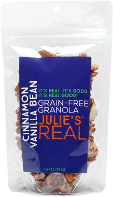 3 Pack Of Cinnamon Vanilla Bean Grain-free Granola - Vanilla (520x520), Png Download