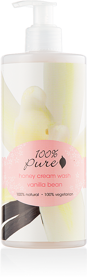 Honey Cream Wash Vanilla Bean - Shower Gel (1024x1024), Png Download