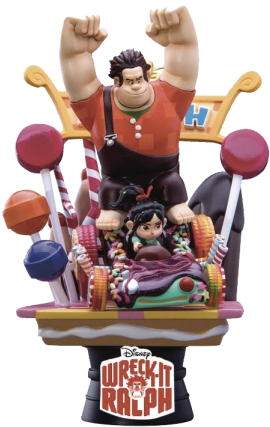 Disney Wreck-it Ralph Pvc Diorama 14 Cm - D Select Wreck It Ralph (541x541), Png Download