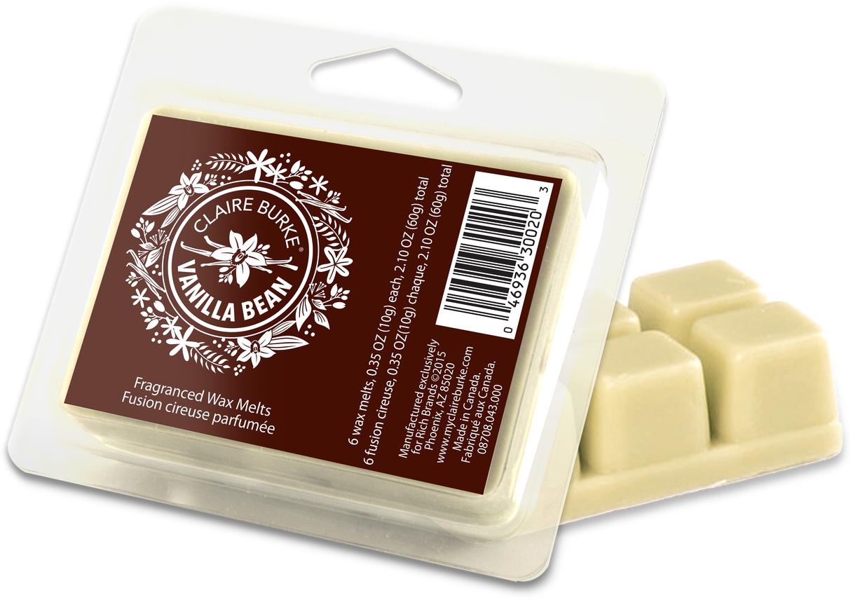 Vanilla Bean™ Wax Melts - Claire Burke Vanilla Bean Fragranced Wax Melts (1280x1280), Png Download