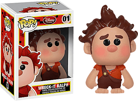 Ralph Pop Vinyl Figure - Funko Pop! Disney Wreck-it Ralph Vinyl Figure (446x326), Png Download