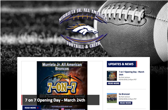New Website Click On Photo To View - American Football (960x365), Png Download