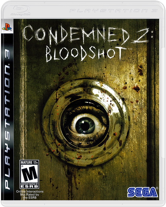 Condemned 2 - Bloodshot - Condemned 2 Bloodshot Playstation 3 Ps3 (567x715), Png Download