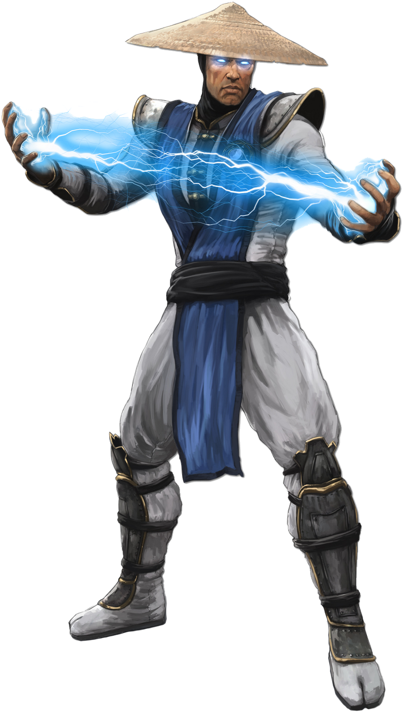 Mortal Kombat Raiden Png Photos - Original Raiden Mortal Kombat (1145x1600), Png Download