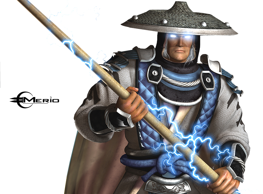 Emerioraiden-png - Raiden 2018 Mortal Kombat (910x671), Png Download