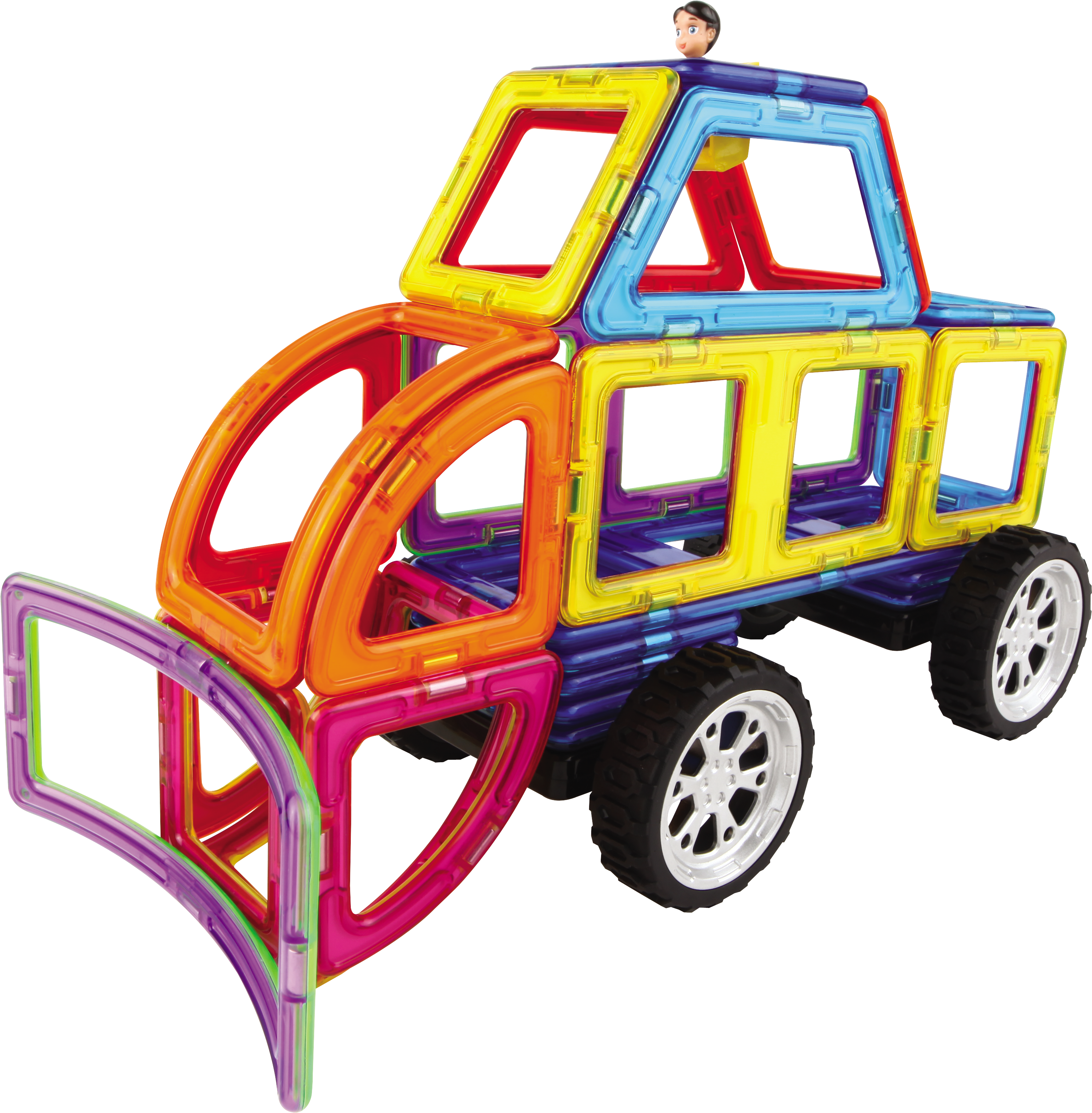 8m Compact Car 25 Dec 2017 - Конструктор Magformers Магнитный Mastermind Set (5616x3744), Png Download