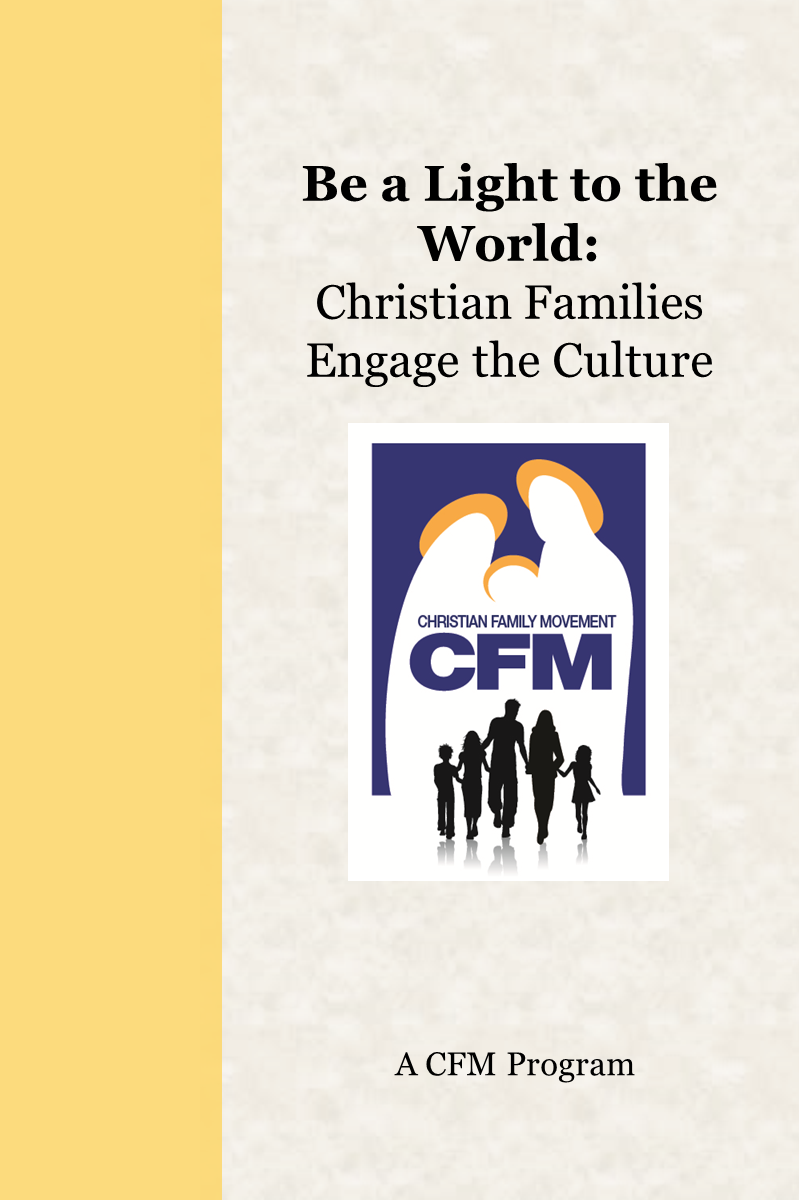 Be A Light To The World - Christian Family Movement (802x1200), Png Download