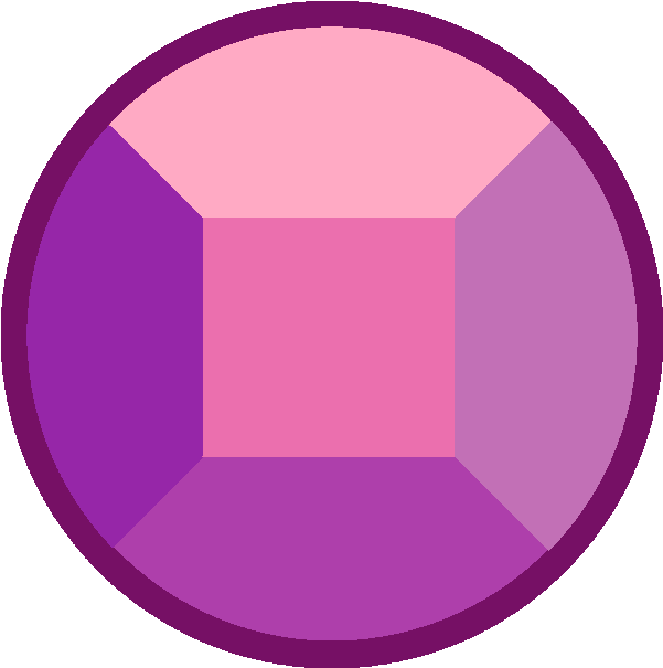 Army Amethyst Gem - Steven Universe Gems Png (620x632), Png Download