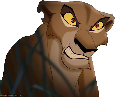 Zira The Lioness - The Lion King (391x329), Png Download