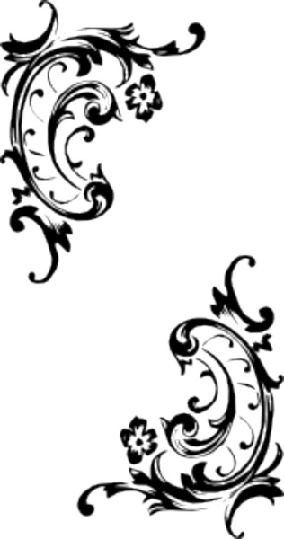 Small - Baroque Png (316x600), Png Download