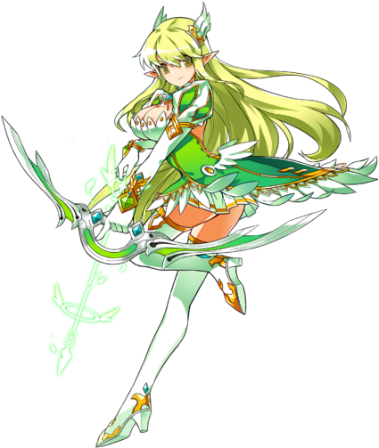 Grand Archer - Rena Grand Archer Transcendence (470x543), Png Download