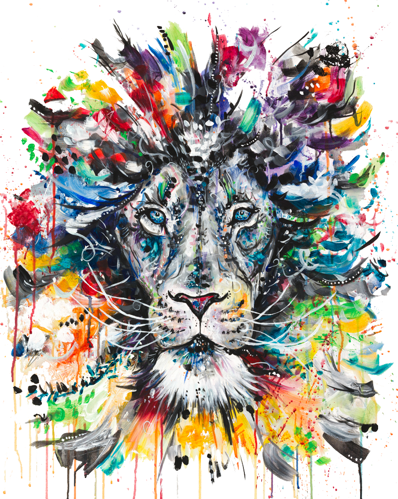 Here's Me Being All Colouful - Sophie Tea Art (798x1000), Png Download