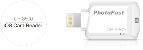 Photofast Cr8800w Ios Card Reader - Photofast Cr-8800 Card Reader - External - Apple Ios (700x700), Png Download