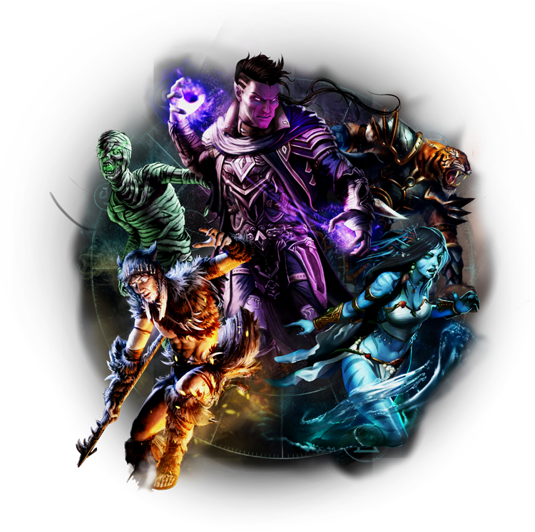 Legends Heroes Art - Elder Scrolls Legends Heroes (810x810), Png Download