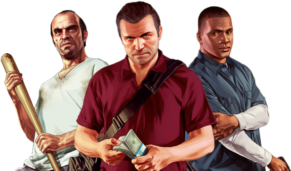 User Posted Image - Gta 5 - Grand Theft Auto V (610x350), Png Download