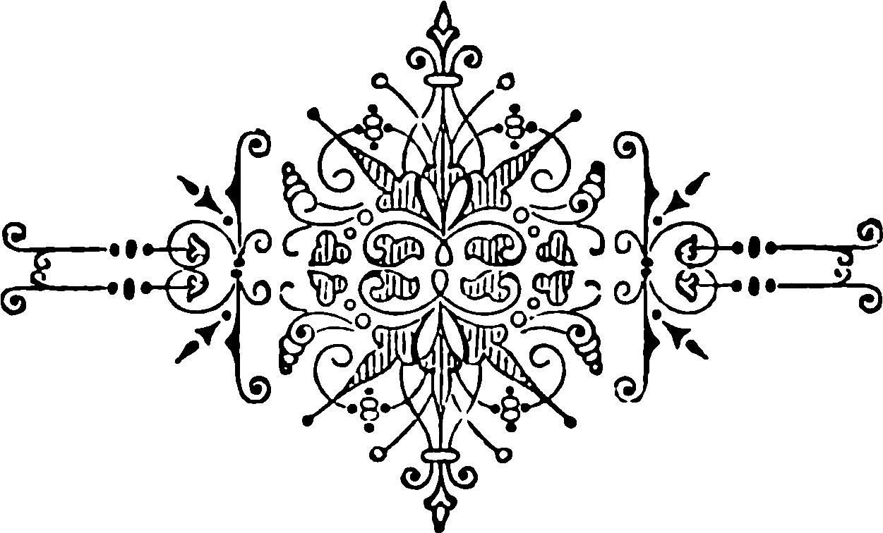 Victorian Scroll Png - Portable Network Graphics (1317x767), Png Download