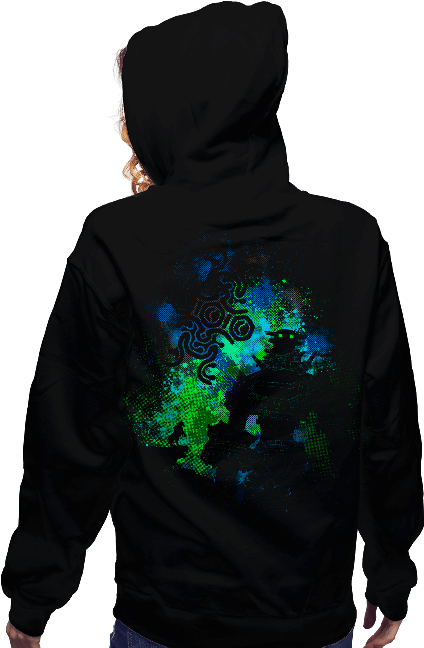 Colossus Art - Hoodie (650x650), Png Download