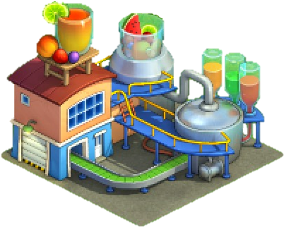 Beverage Factory - Township Game Factories (474x458), Png Download
