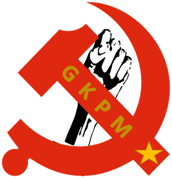 West Papua Fighting Flag - Chinese Hammer And Sickle (555x572), Png Download