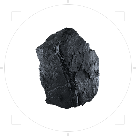 Coal Png Image Background - Black Rock (471x471), Png Download