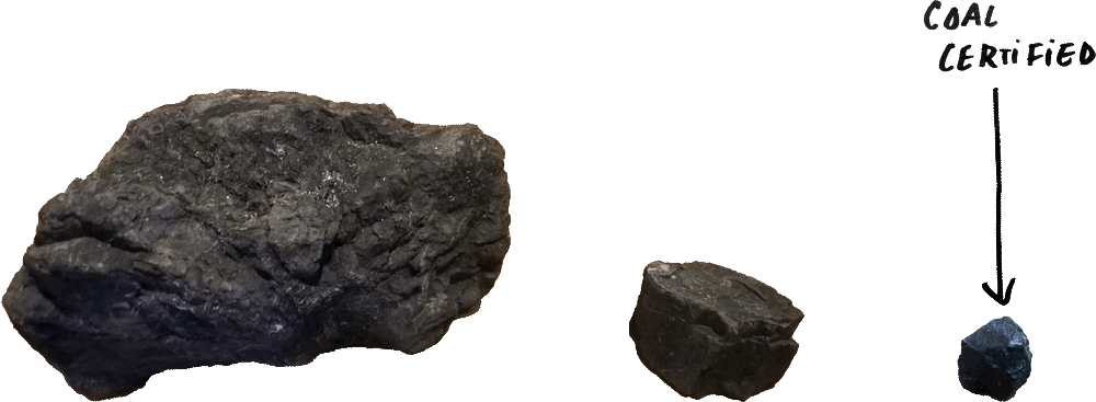 Coal Transparent One Piece Jpg Black And White Library - Transparent Coal (1000x367), Png Download