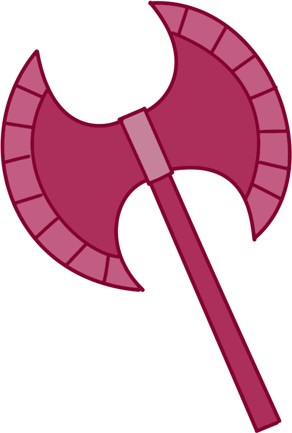 Battle Axe - Steven Universe Axe Weapon (835x869), Png Download