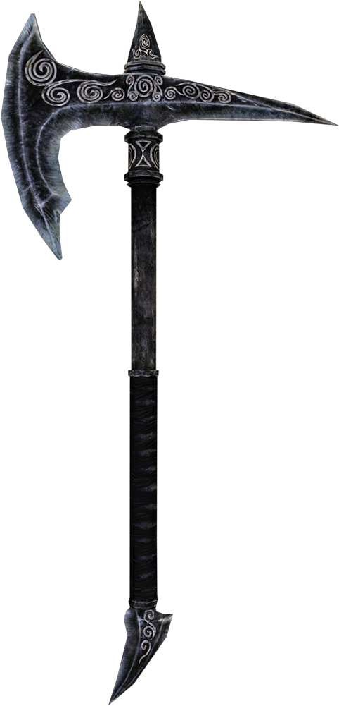 Drawn Axe Skyrim One Handed - The Elder Scrolls V: Skyrim (1000x1000), Png Download