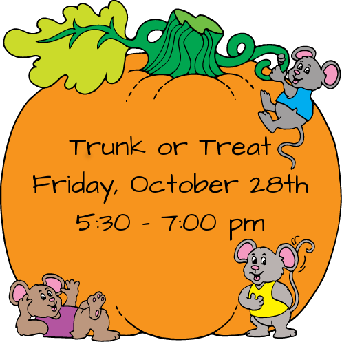 Trunk Or Treat - Cartoon (497x497), Png Download