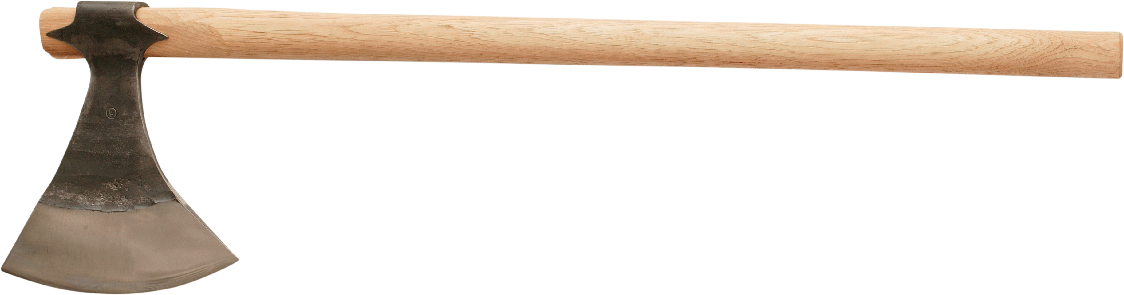 507 Stridsyxa M Långt Skaft - Viking Stridsyxa (3657x960), Png Download