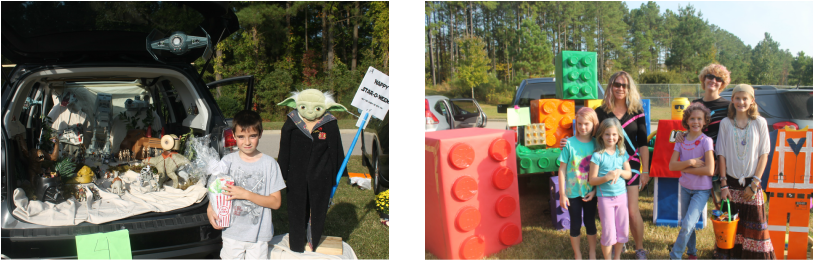 Photos From The Previous Trunk Or Treats - Tree (813x261), Png Download
