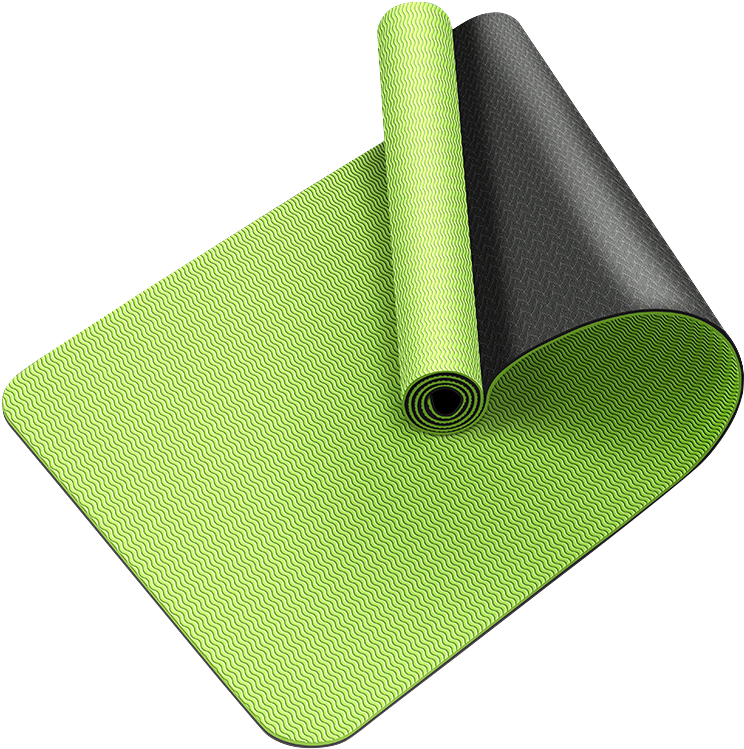 Schroeder Yoga Mat Beginner Double Sided Non Slip Fitness - Yoga (800x800), Png Download