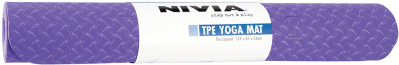 Nivia Tpe Yoga Mat 6 Mm - Yoga Mat (450x480), Png Download