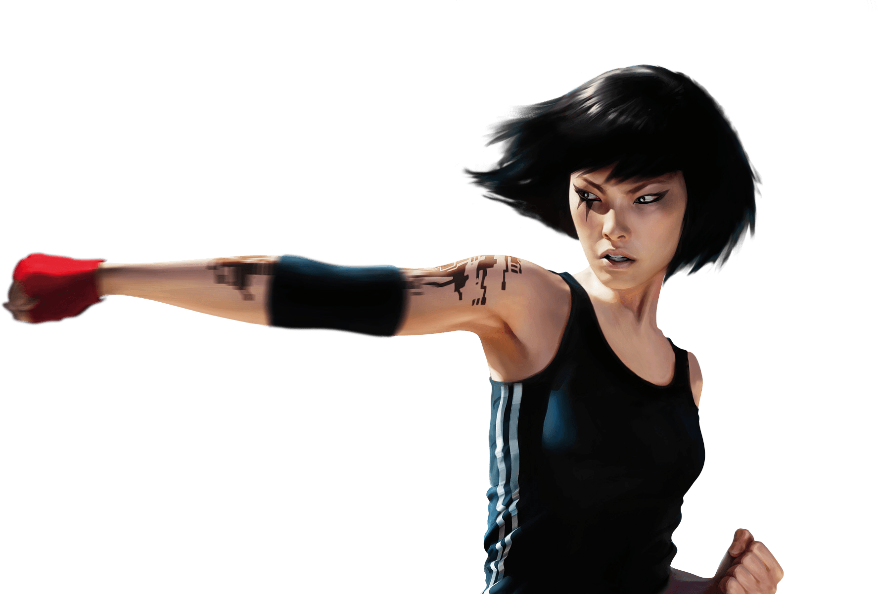 Games - Faith Connors Mirror's Edge Png (1920x1200), Png Download