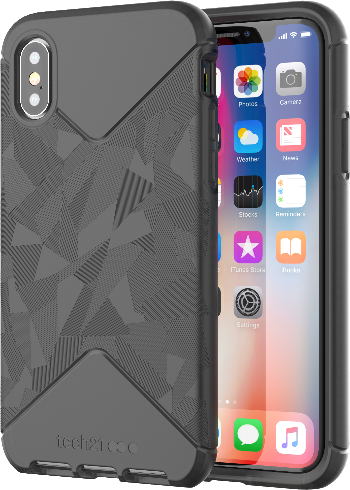 Tech Evo Tactical Case For Iphone Verizon Wireless - Tech21 Evo Check Iphone X (1920x2560), Png Download