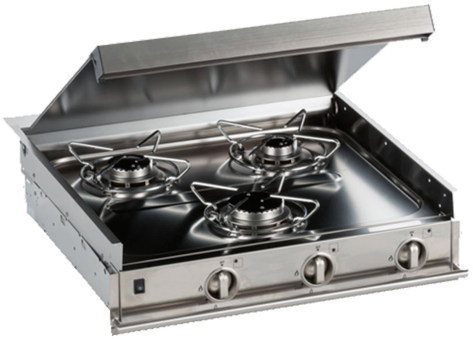 Cooktop-threeicon - Dometic (500x350), Png Download