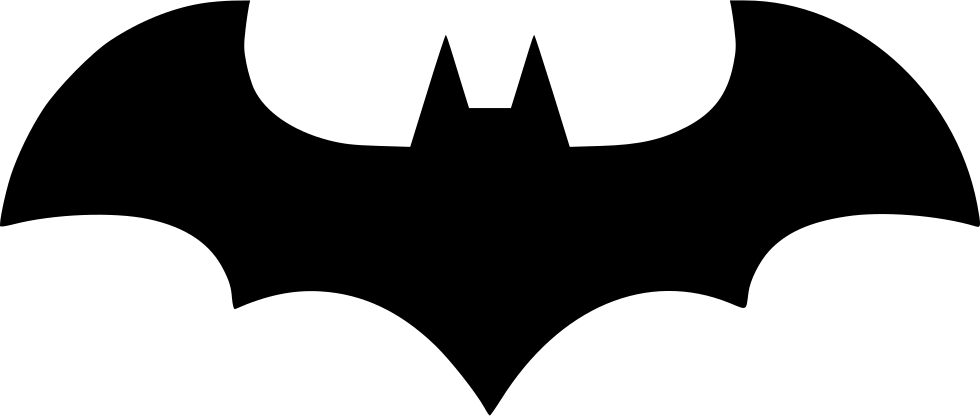 Bat Batman Sign Hero Comics Comments - Batman Sign (980x416), Png Download